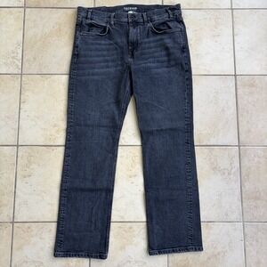 Tecovas Jeans Mens 34x30 Black Denim Standard Straight Leg Stretch Western Work